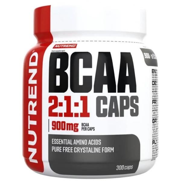 Аминокислота BCAA для спорта Nutrend BCAA 2:1:1 300 капс. (000025950)