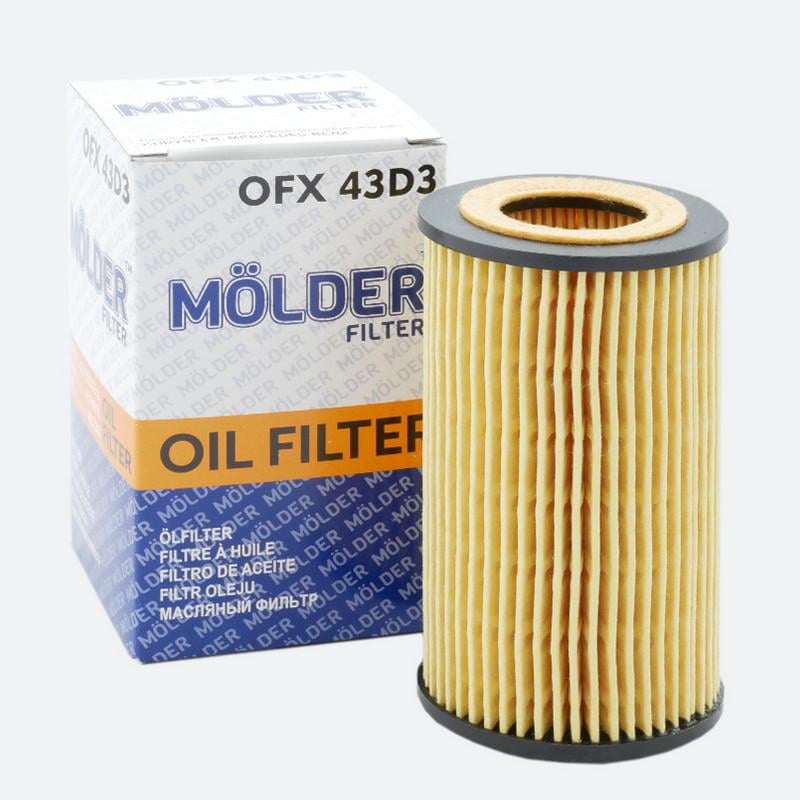 Фильтр масляный Molder Filter OFX 43D3 (WL7240, OX153D3Eco, HU7181K)