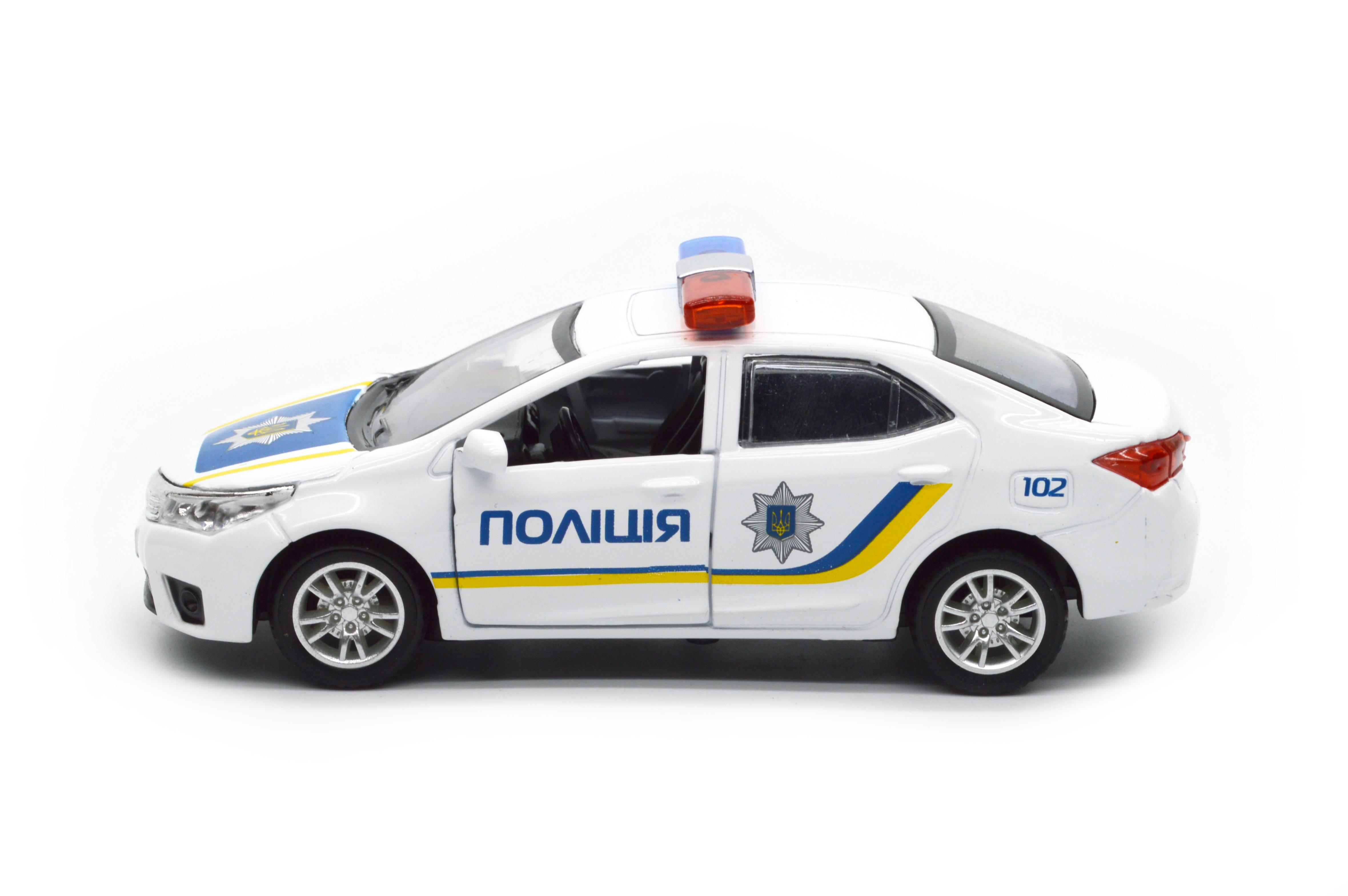Модель металева Автоексперт поліція 0499 - фото 2