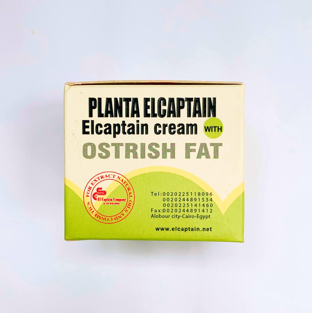 Мазь з жиром Страуса El Captain Ostrich Fat Cream