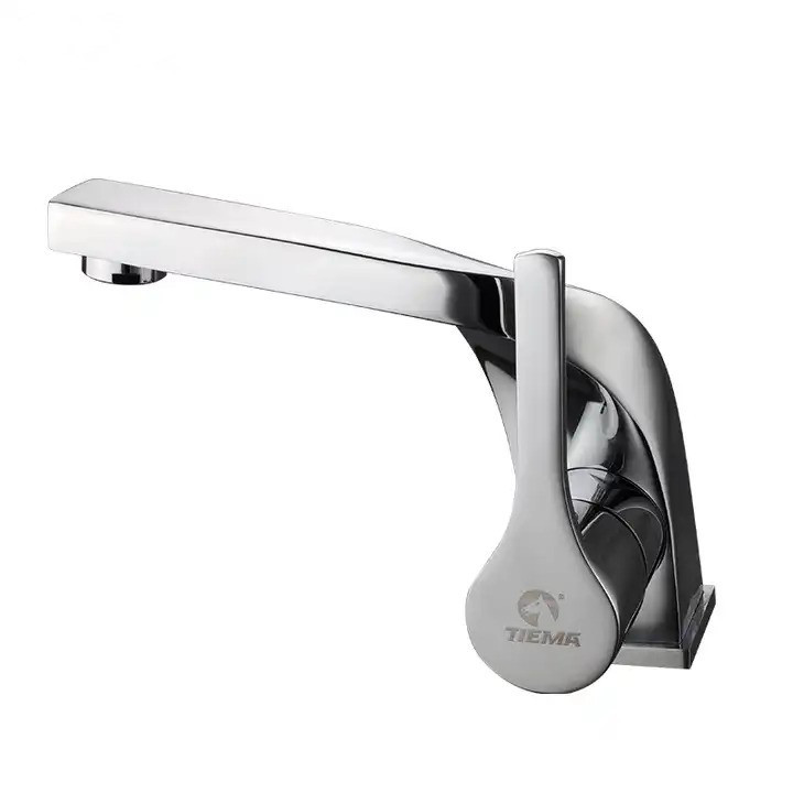 Змішувач для раковини з боковою ручкою звивистий (482019331) - фото 2 Змішувач для раковини з боковою ручкою звивистий (482019331) - фото 2