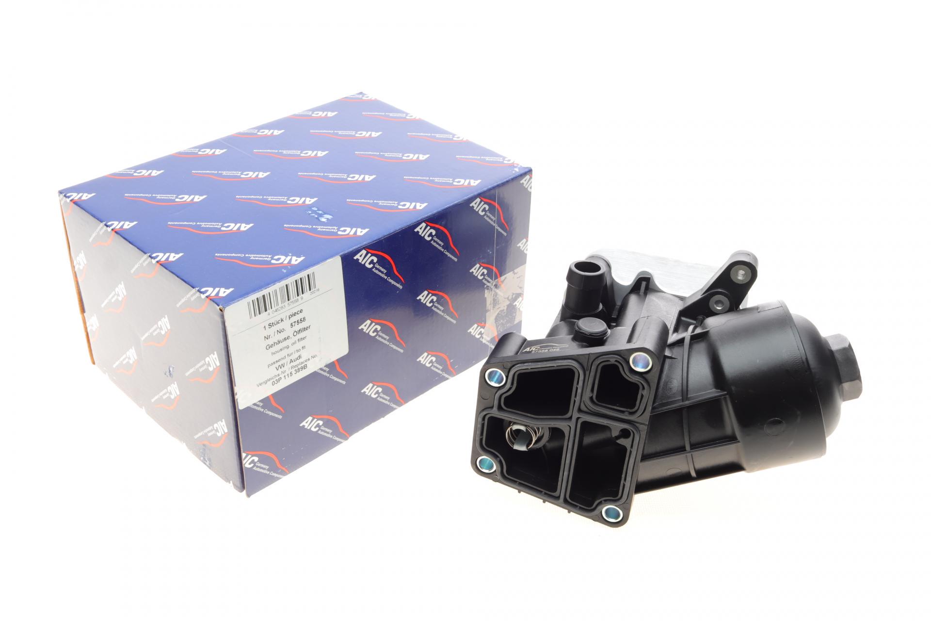 Корпус фильтра масляного Aic с радиатором VW Polo/Skoda Fabia 1,2 TDi 09- (57558) Корпус фильтра масляного Aic с радиатором VW Polo/Skoda Fabia 1,2 TDi 09- (57558)