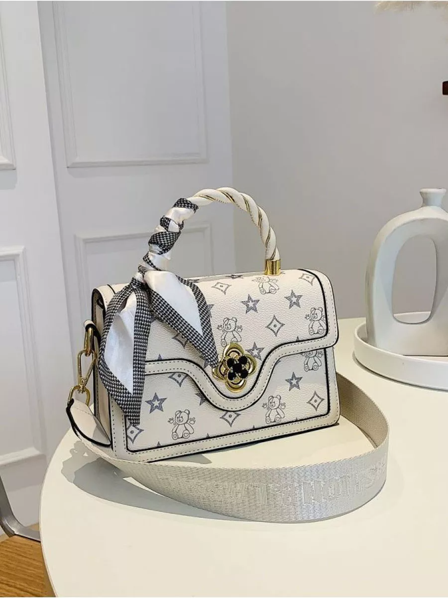 Сумка-клатч женская Beibaobao через плечо Белый (878763) - фото 11 Сумка-клатч женская Beibaobao через плечо Белый (878763) - фото 11