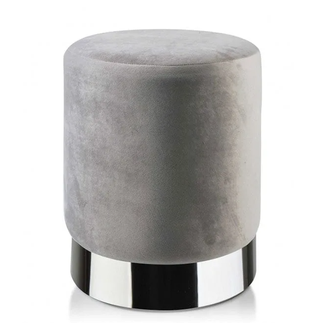 Пуфик Flora Enzo Серый (30242) Пуфик Flora Enzo Серый (30242)