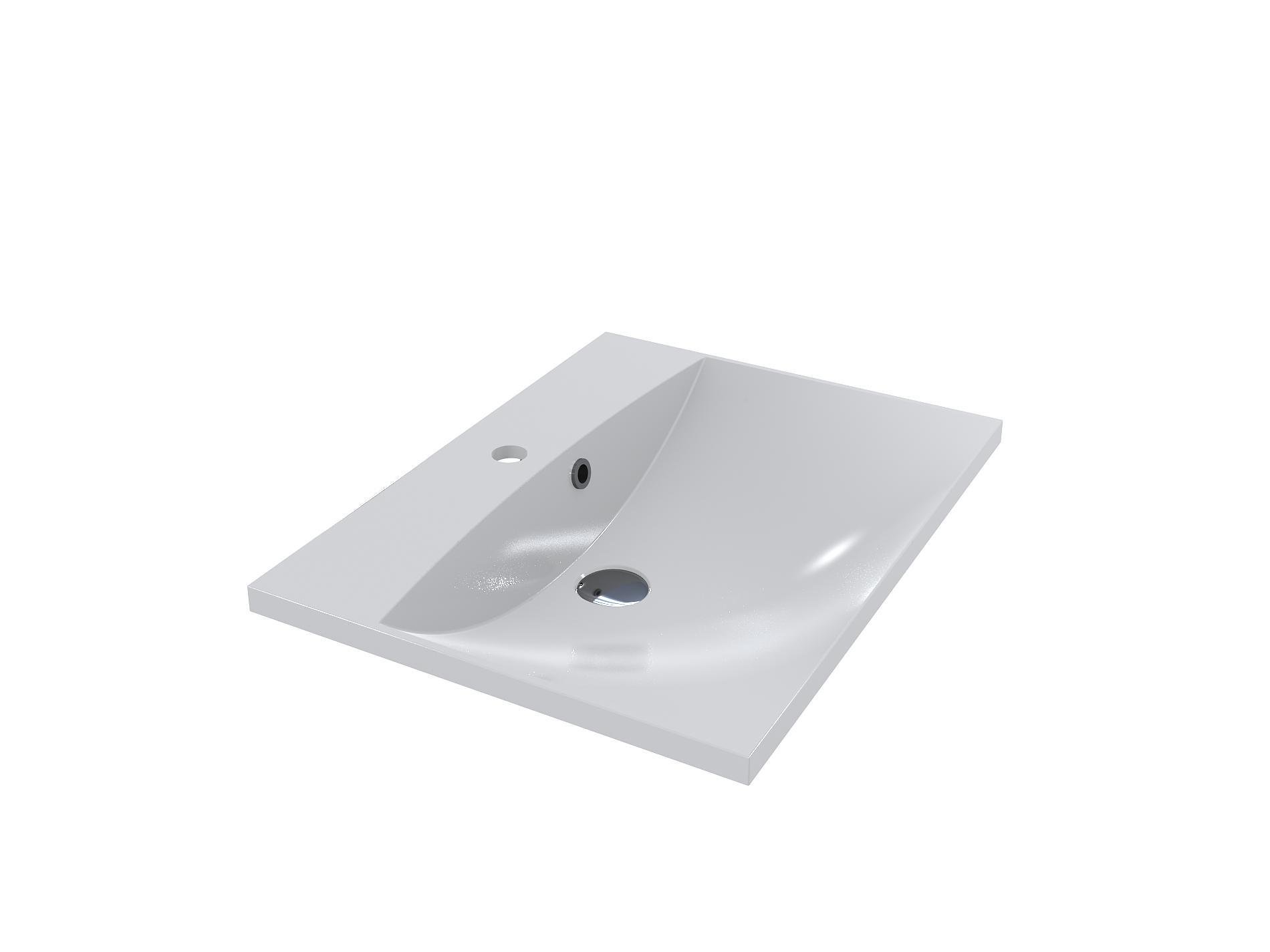 Умывальник для ванной комнаты Fancy Marble Amelia 600 (706101)