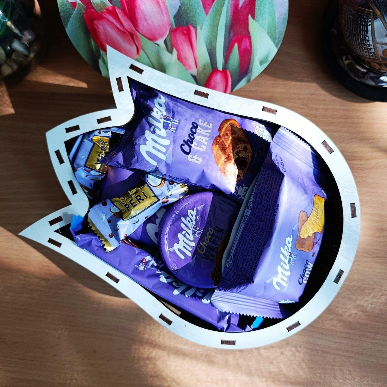 Подарочный бокс милка с сладостями для ребенка/девушки на день рождения/новый год/8 марта (ar272) - фото 3 Подарочный бокс милка с сладостями для ребенка/девушки на день рождения/новый год/8 марта (ar272) - фото 3