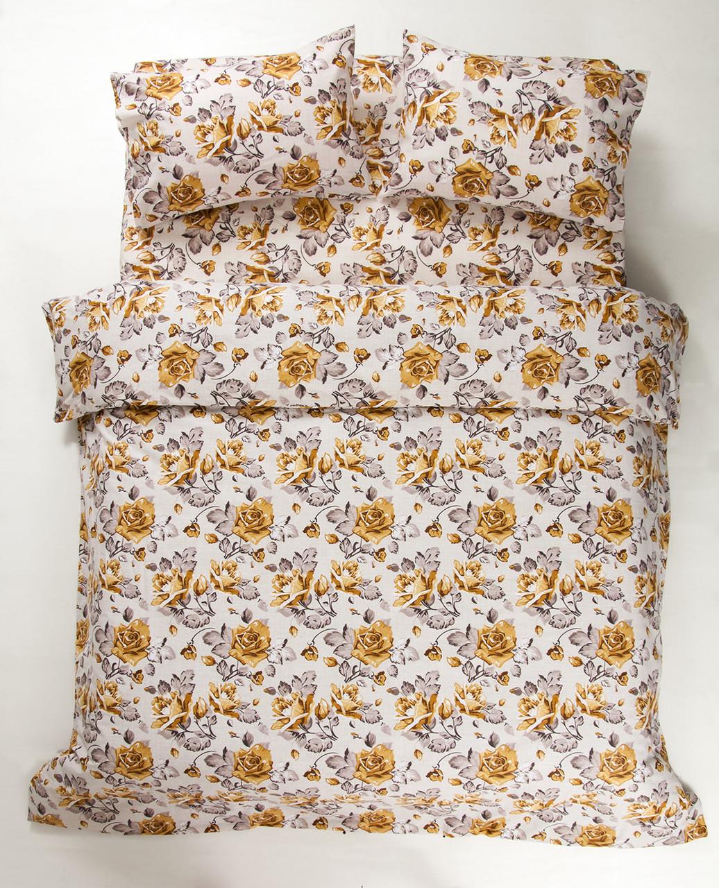 Комплект постельного белья Lotus Ranforce Jadore евро Оранжевый (200003058)