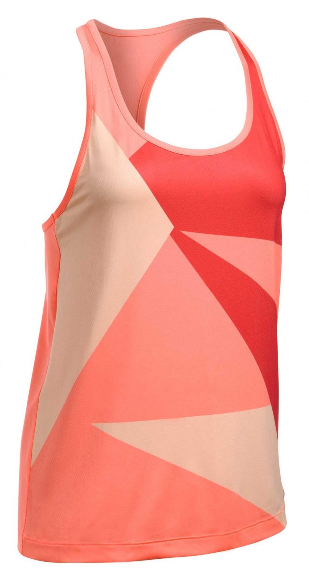 Майка женская Geo Run Tank XS Оранжевый (1293076-404)