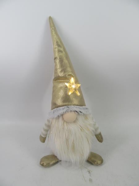 М'яка іграшка новорічна Novogod'ko Гном в ковпаку 44 см LED зірка (974623) М'яка іграшка новорічна Novogod'ko Гном в ковпаку 44 см LED зірка (974623)