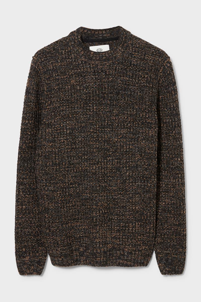 Джемпер C&A смужка XL Чорно-бежевий (2112196)