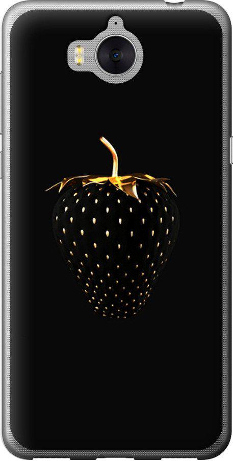 Чохол на Huawei Y5 2017 Чорна полуниця (3585u-992-42517)