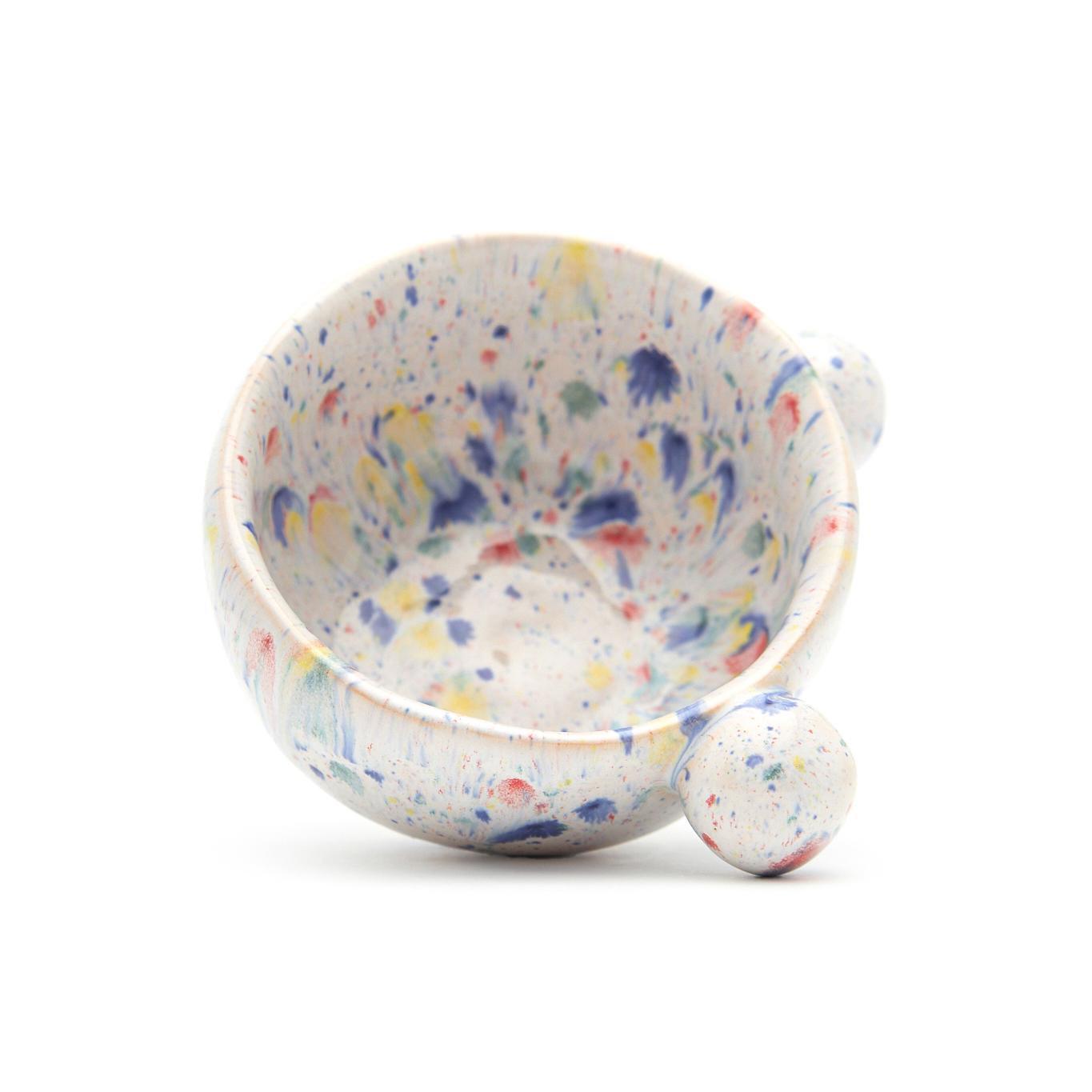 Чаван для матча Арлекин ручной работы (CUP-001) - фото 4