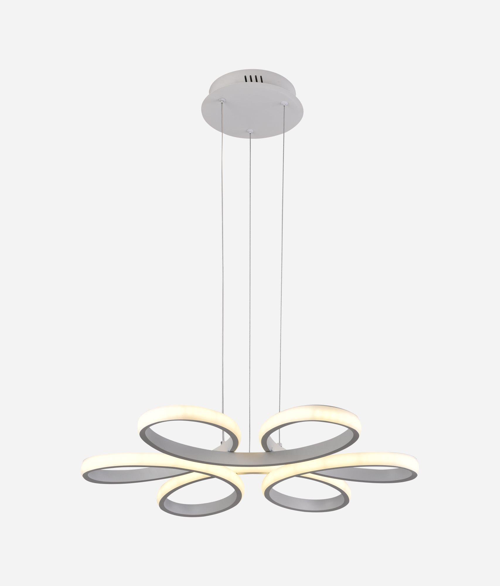 Люстра подвесная светодиодная Sirius LCD3061 WT Белый