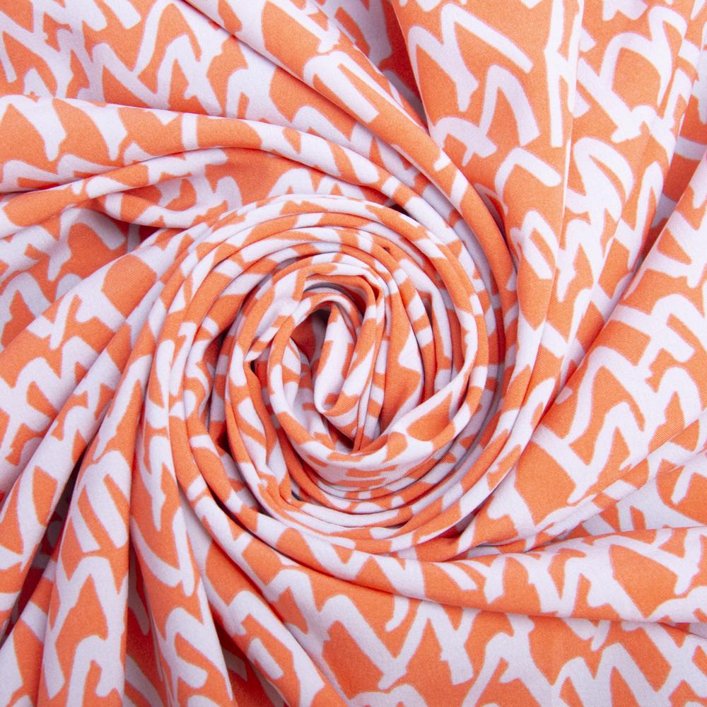Ткань плательная Super Soft Влада оранж