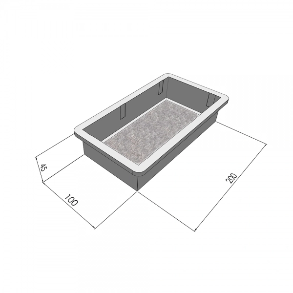 Форми для тротуарної плитки Верес-2007 Цегла шагрень 45 мм 10 шт. (108030110-3211) - фото 3 Форми для тротуарної плитки Верес-2007 Цегла шагрень 45 мм 10 шт. (108030110-3211) - фото 3