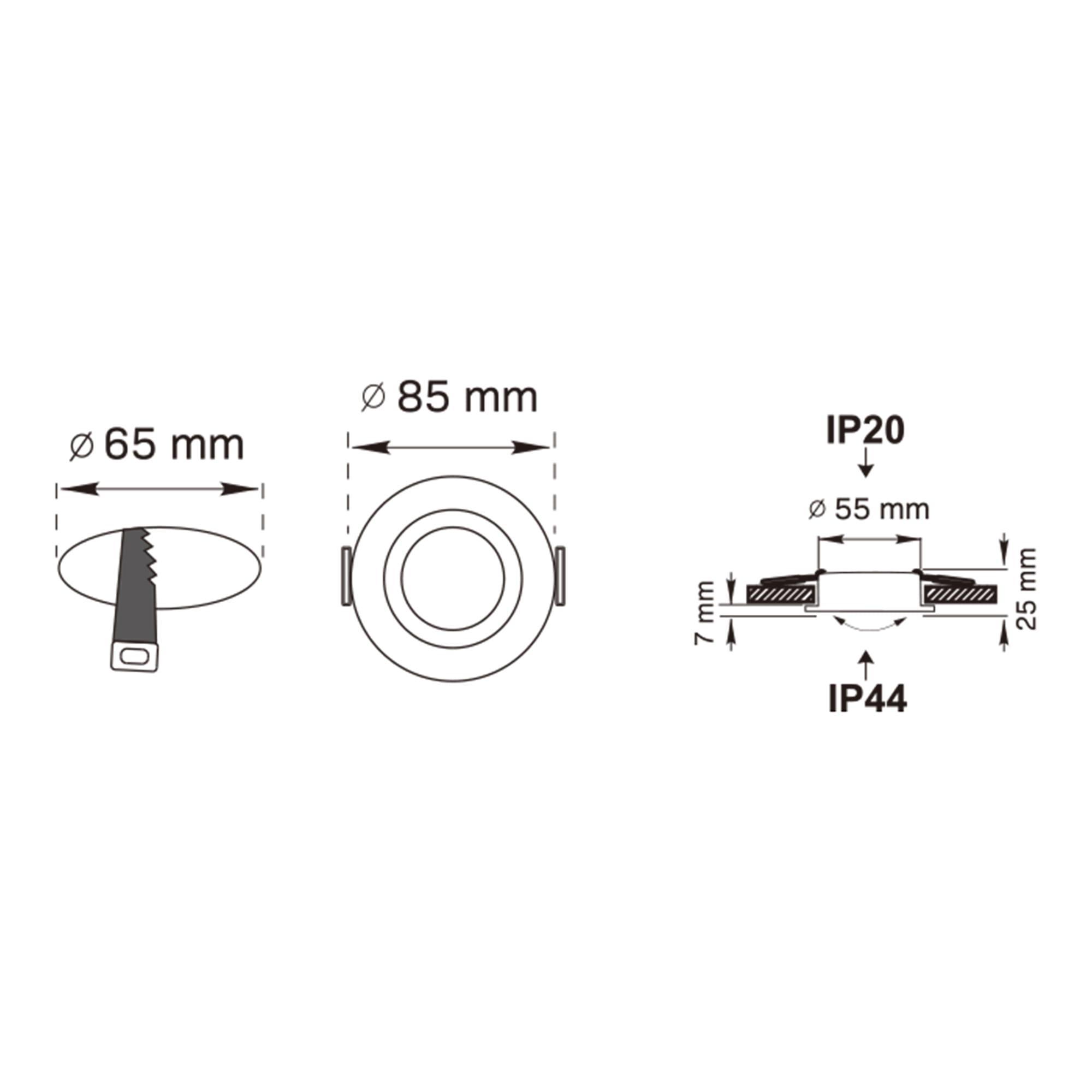 Точечный светильник Zuma Line OB2006GU10-WH FINN - фото 2 Точечный светильник Zuma Line OB2006GU10-WH FINN - фото 2
