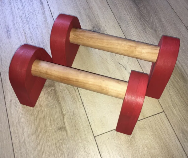 Упори для віджимань з дерева Рібейра Бланже/Корал (ПРЛ-00130114)