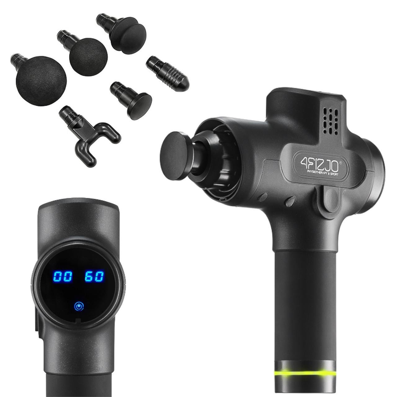 Масажер ручний перкусійний 4FIZJO Massage Gun PRO+ 4FJ0090 - фото 2 Масажер ручний перкусійний 4FIZJO Massage Gun PRO+ 4FJ0090 - фото 2