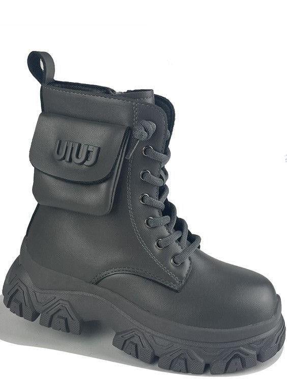 Ботинки зимние на овчине Jong Golf CN40410-2 р. 35 Асфальтовый