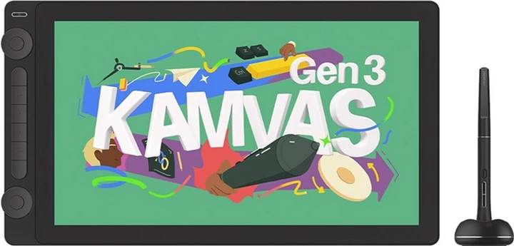 Монитор графический Huion Kamvas 16 Gen3 с перчаткой (2663841979)