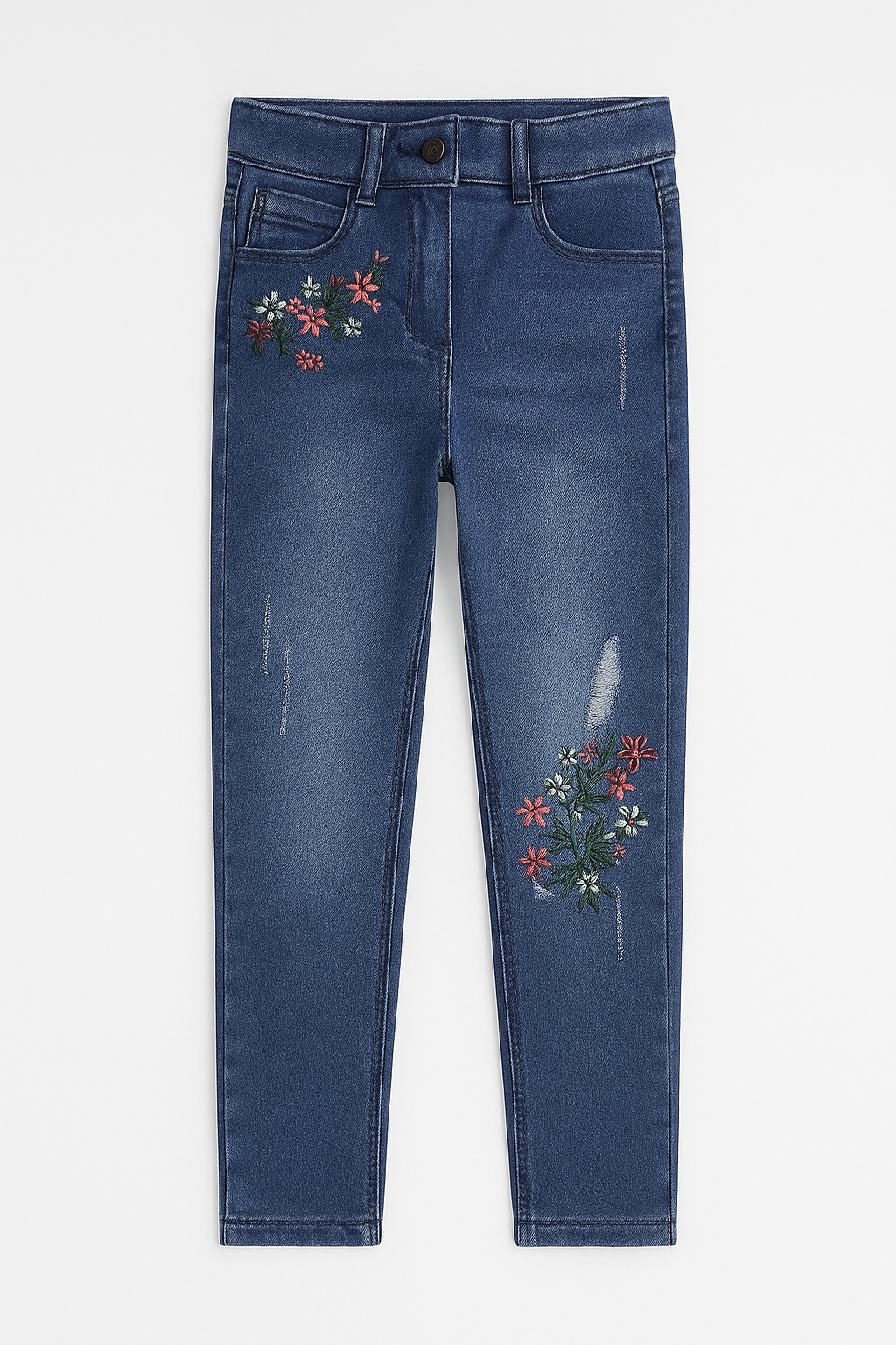 Джинси на підкладці для дівчинки C&amp;A 110 см Синій (127267)