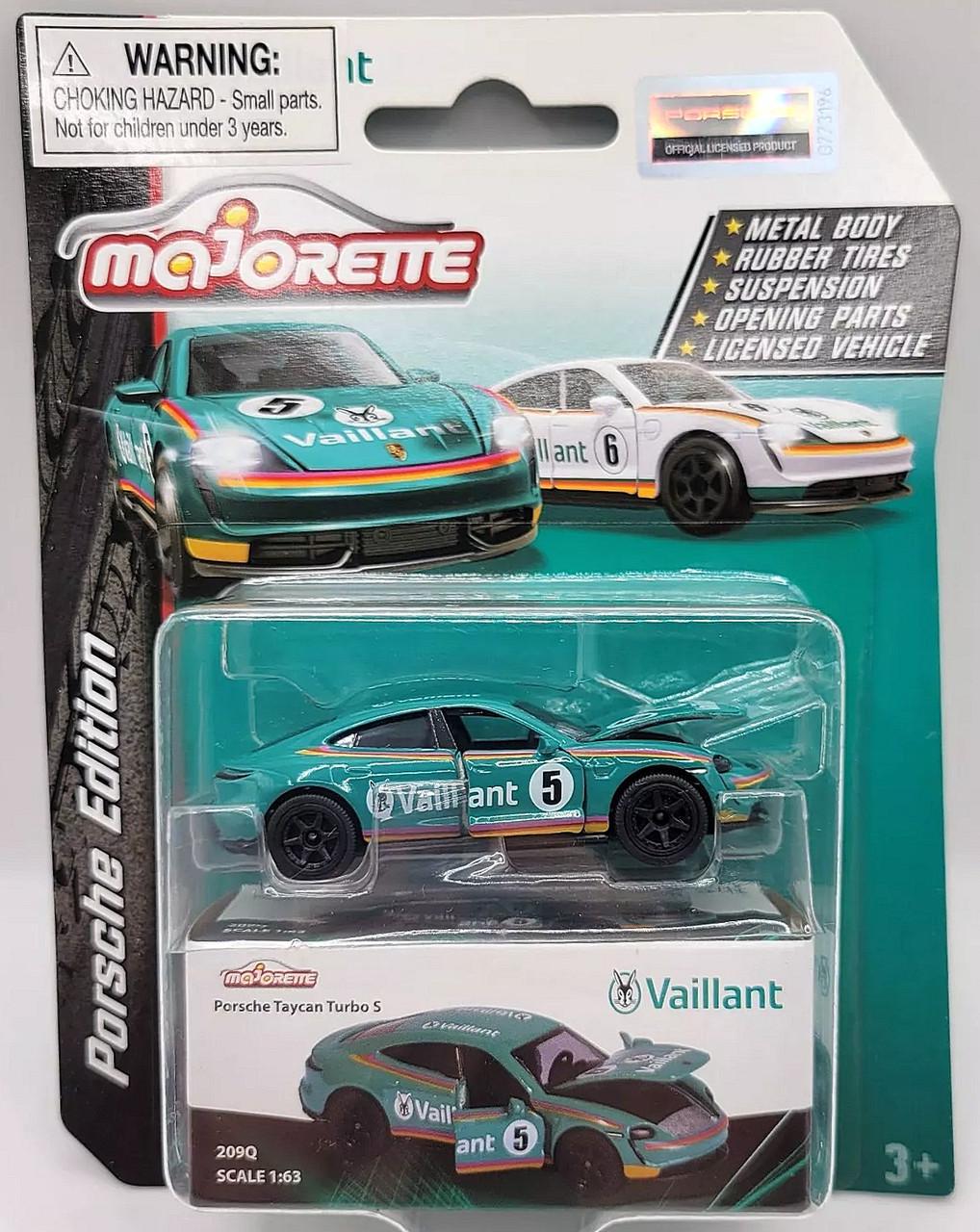 Іграшкова машинка Majorette Porsche Taycan Turbo S Vailliant 2022 Deluxe №209Q (5722241)