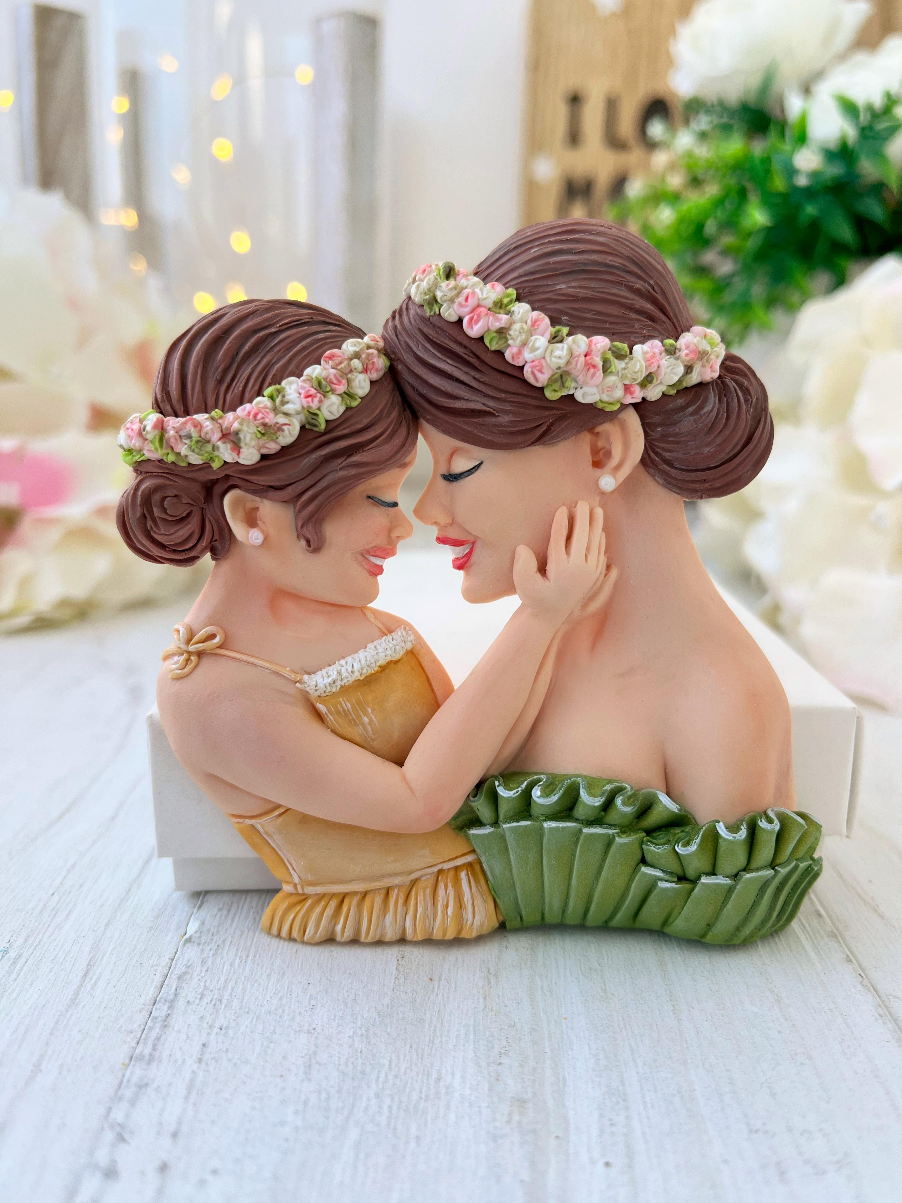 Молд силиконовый Orehova Мама с дочерью 2д (9048)