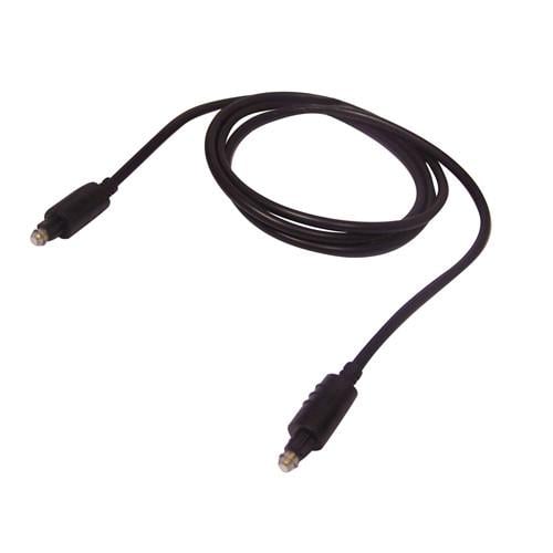 Кабель аудио оптический Toslink to Toslink 2 м OD2.2 2 м Black (313013)