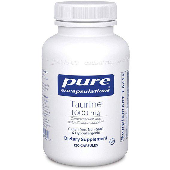 Таурін Pure Encapsulations Taurine 1000 мг 120 Caps (PE-00558)