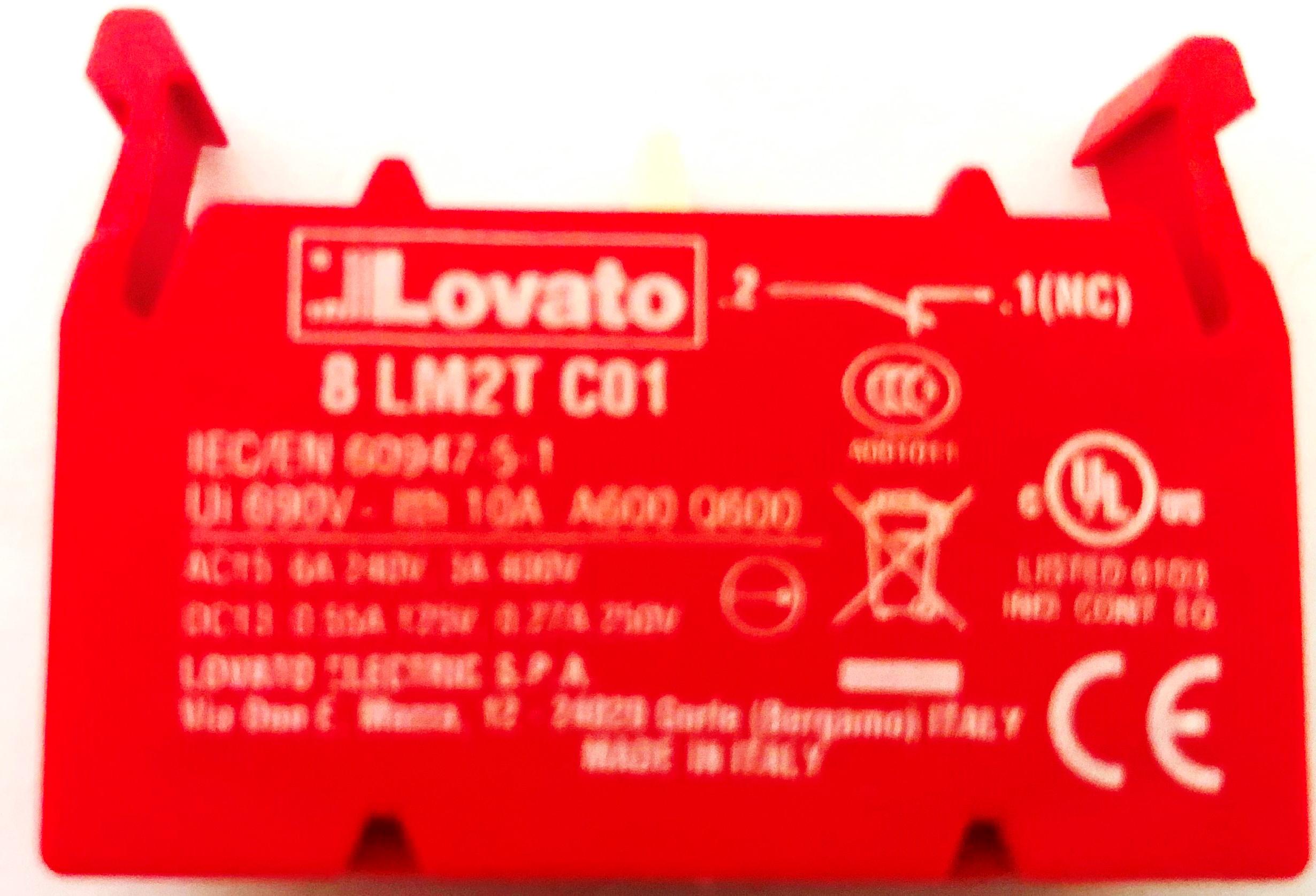 Контакт закритий Lovato 8 LM2T C01 - фото 5