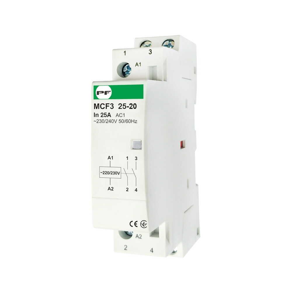 Контактор модульный PROMFACTOR MCF3 25-20 2P (MCF32520230)