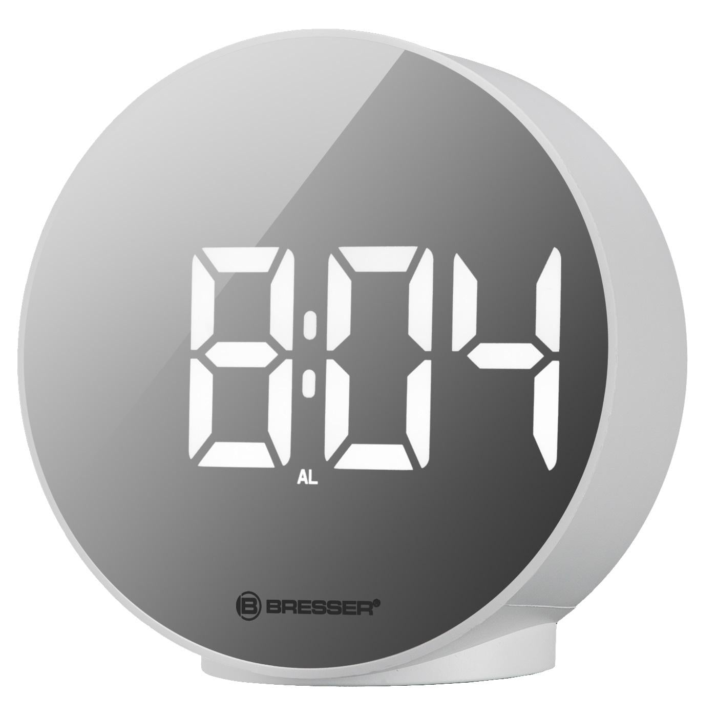Часы настольные Bresser MyTime Echo FXR White (8010071GYEWHI)