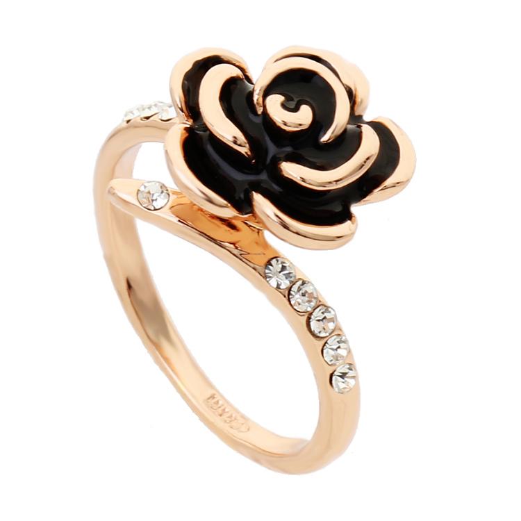 Кольцо с кристаллами Сваровски 096658 Italina р. 17 Белый