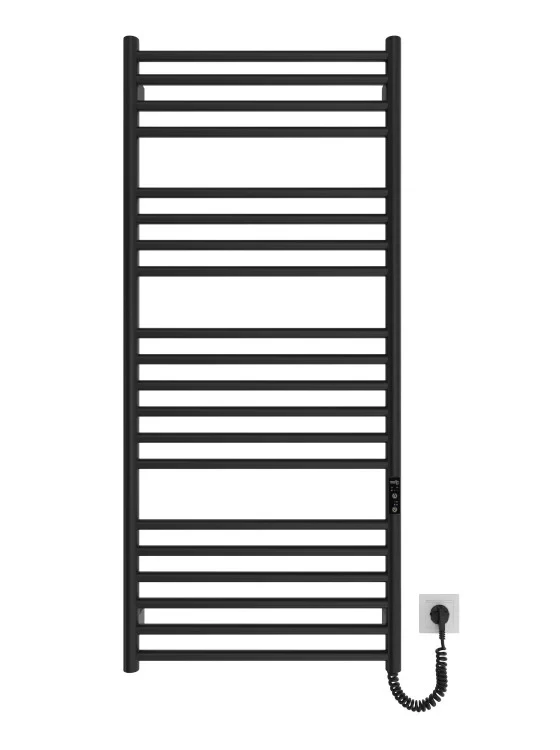 Полотенцесушитель электрический Mario HF Greenwich сухой ТЭН с таймер-регулятором 1170х530 мм Черный (2760020144) Полотенцесушитель электрический Mario HF Greenwich сухой ТЭН с таймер-регулятором 1170х530 мм Черный (2760020144)