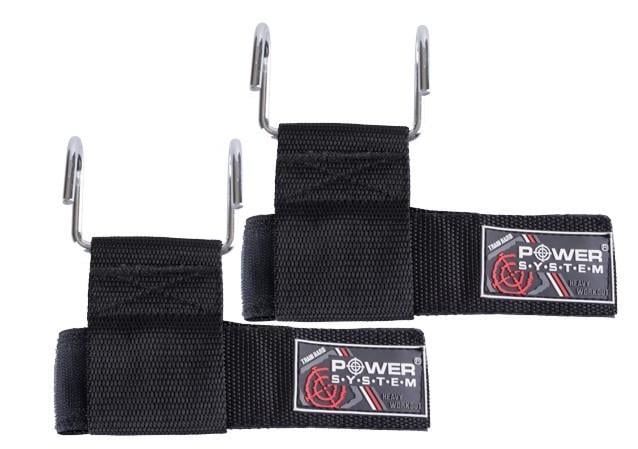 Крюки для турника и тяги на запястья Power System Heavy Lifting Hooks (PS-4040)