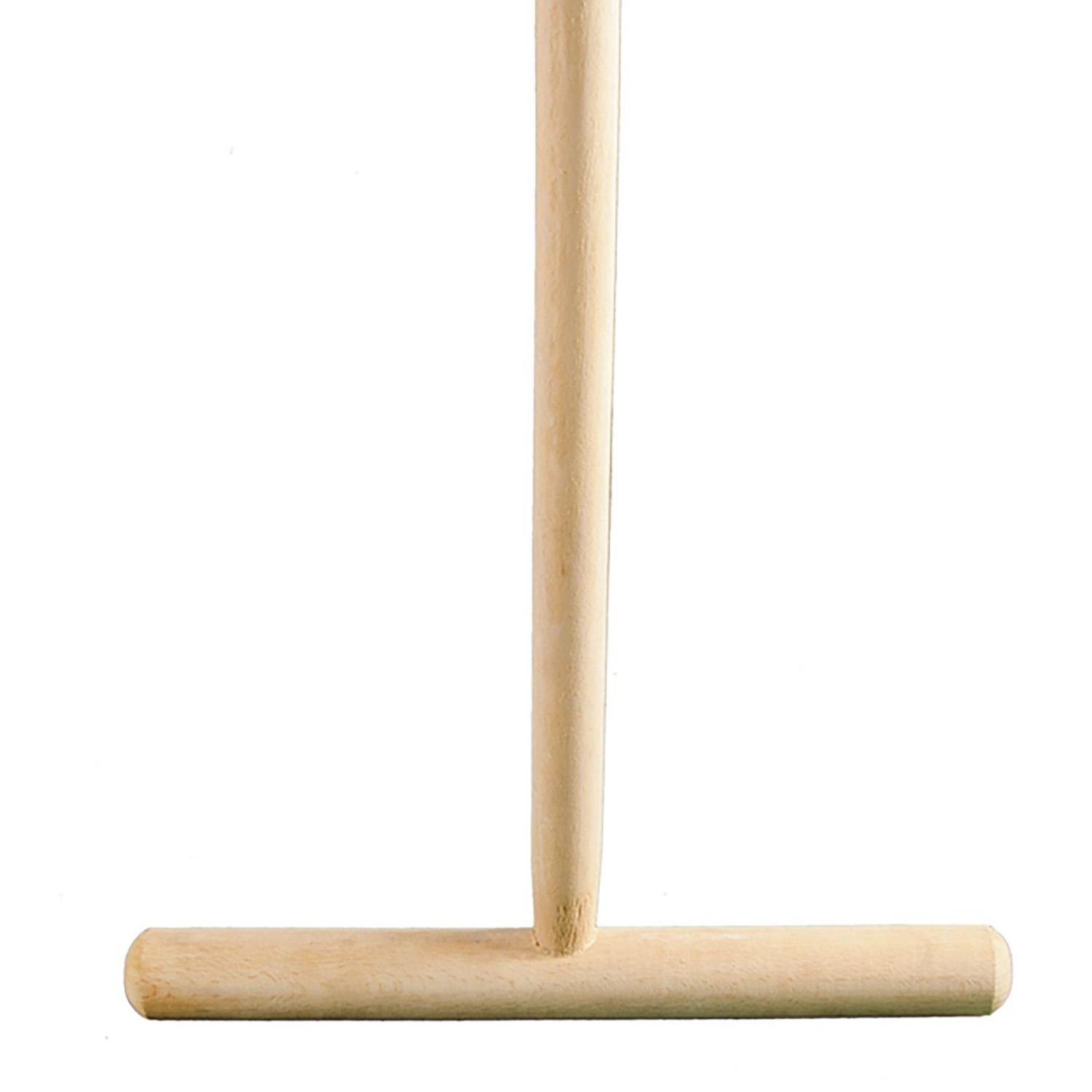 Швабра деревянная для мытья пола 120х28 см (87028) - фото 2