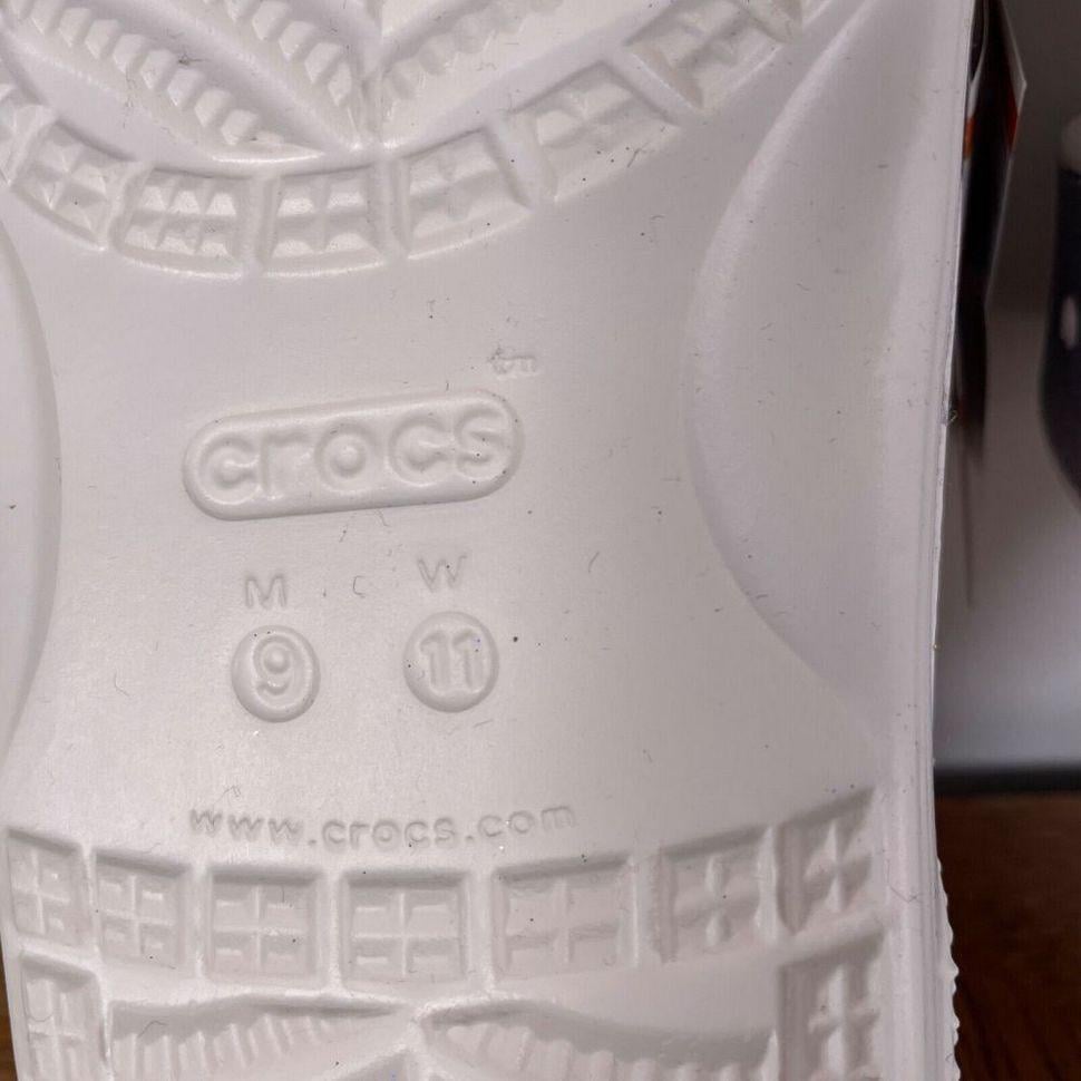 Шльопанці жіночі утеплені Crocs Classic Crocs Glitter Sandal р. 38-39 Білий (14989) - фото 10