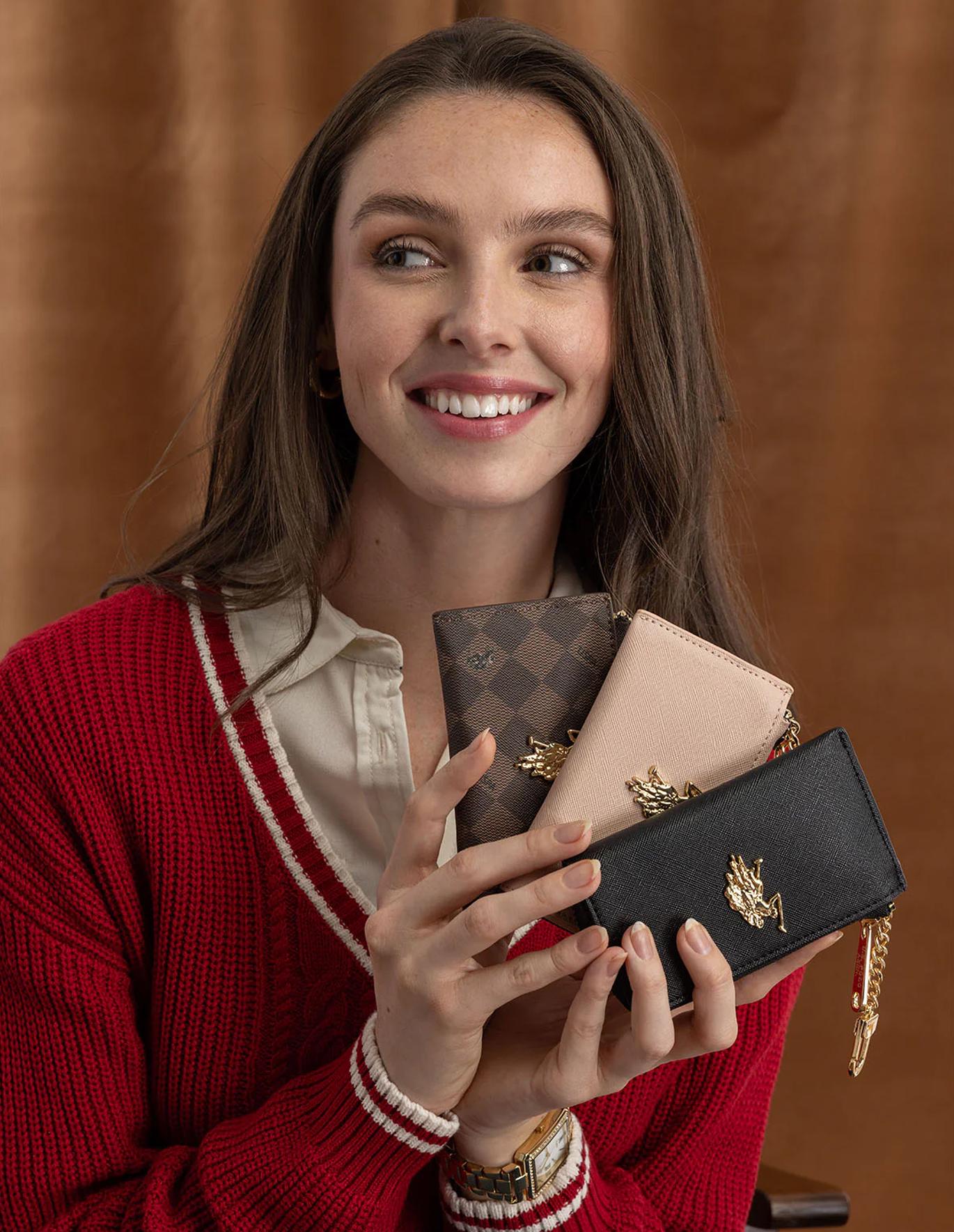 Гаманець для монет та карток U.S. POLO ASSN Чорний (0355) - фото 4 Гаманець для монет та карток U.S. POLO ASSN Чорний (0355) - фото 4