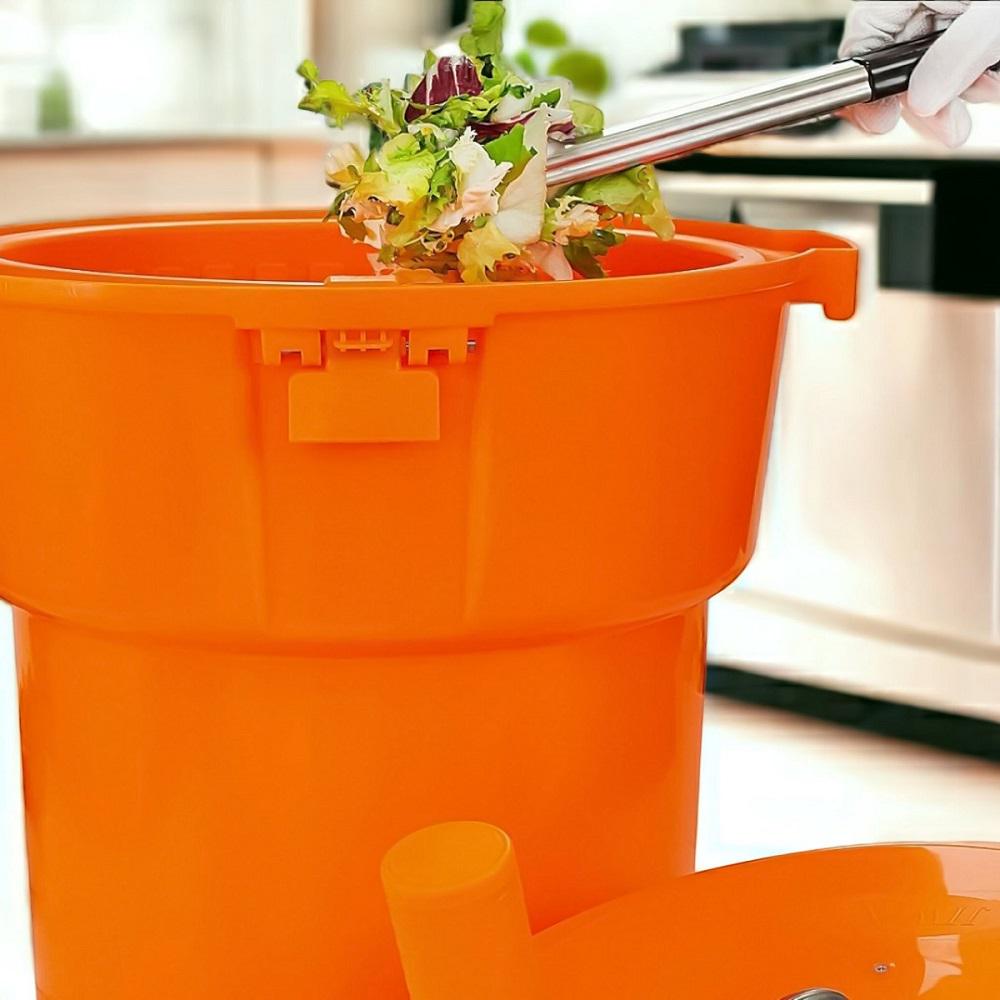 Сушилка для зелени и салата One Chef механическая из полипропилена 9,5 л d 31,75 h 34,9 см Зеленый (51603) - фото 9 Сушилка для зелени и салата One Chef механическая из полипропилена 9,5 л d 31,75 h 34,9 см Зеленый (51603) - фото 9