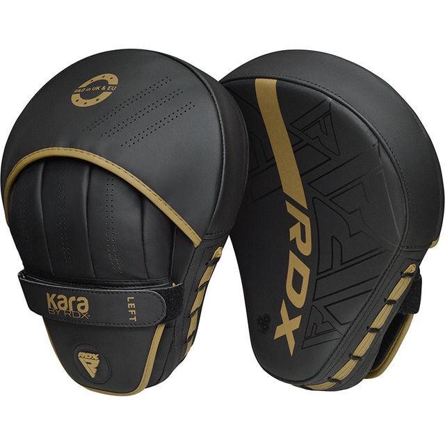 Лапы боксерские RDX F6 KARA Matte Golden (FPR-F6MGL)