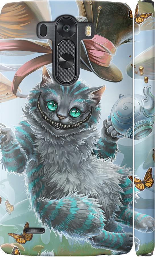 Чехол на LG G3 D855 Чеширский кот 2 (3993m-47-42517)