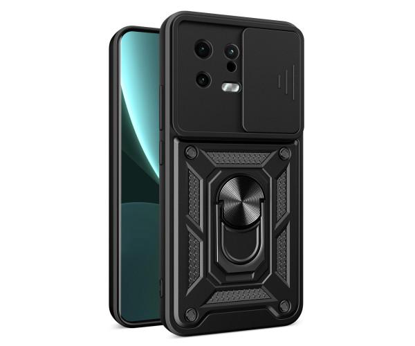 Чехол накладка Ricco Camera Sliding для Xiaomi 13 Черный