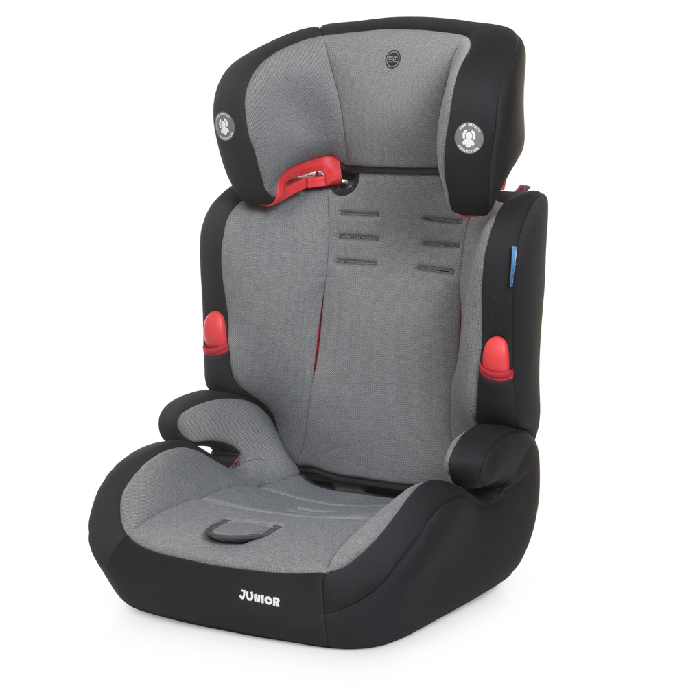 Детское автокресло El Camino Junior ME1008 Royal c ISOFIX 9-36 кг Gray Серый - фото 5