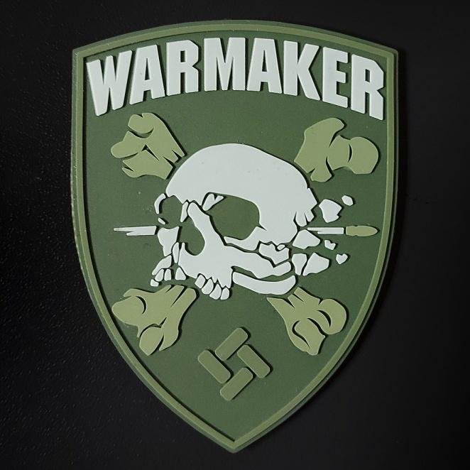 Нашивка SvaStone War Maker Olive