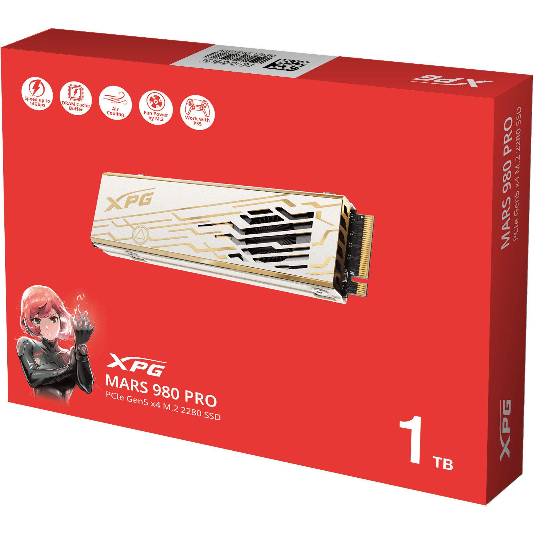 SSD-накопитель ADATA XPG Mars 980 Pro 1TB (SMAR-980P-1TCI) - фото 6 SSD-накопитель ADATA XPG Mars 980 Pro 1TB (SMAR-980P-1TCI) - фото 6