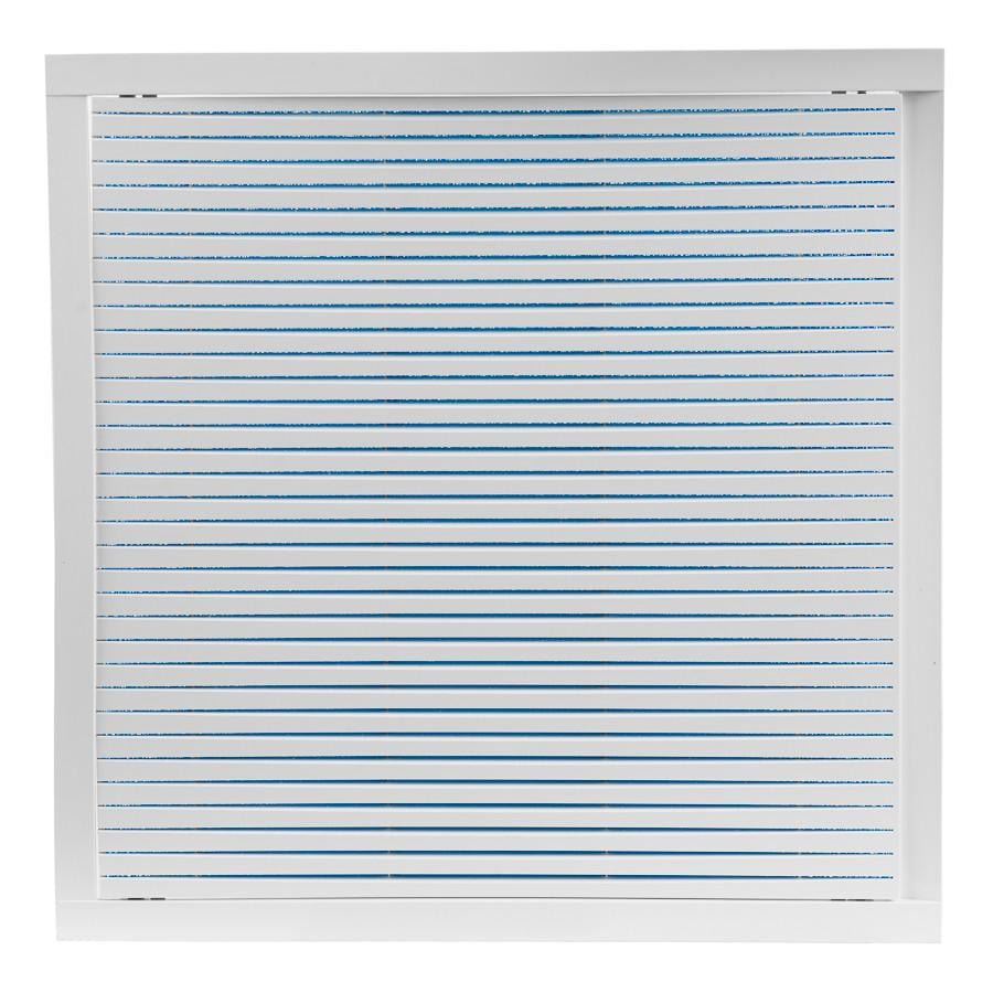 Решетка-люк с фильтром Europlast HR4040 Hybrid пластмассовая 400x400 мм (78499)