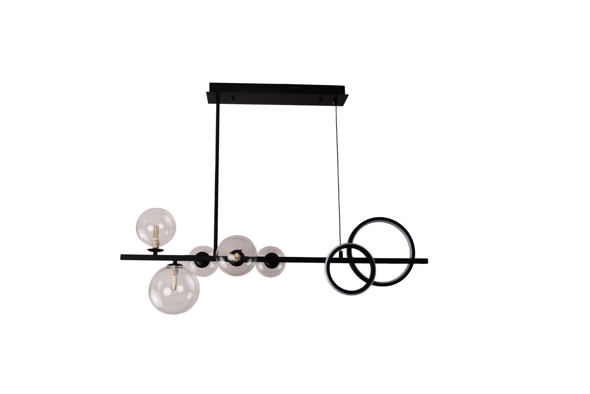 Люстра підвісна Valeso V LJ-1023 BK (000041015)