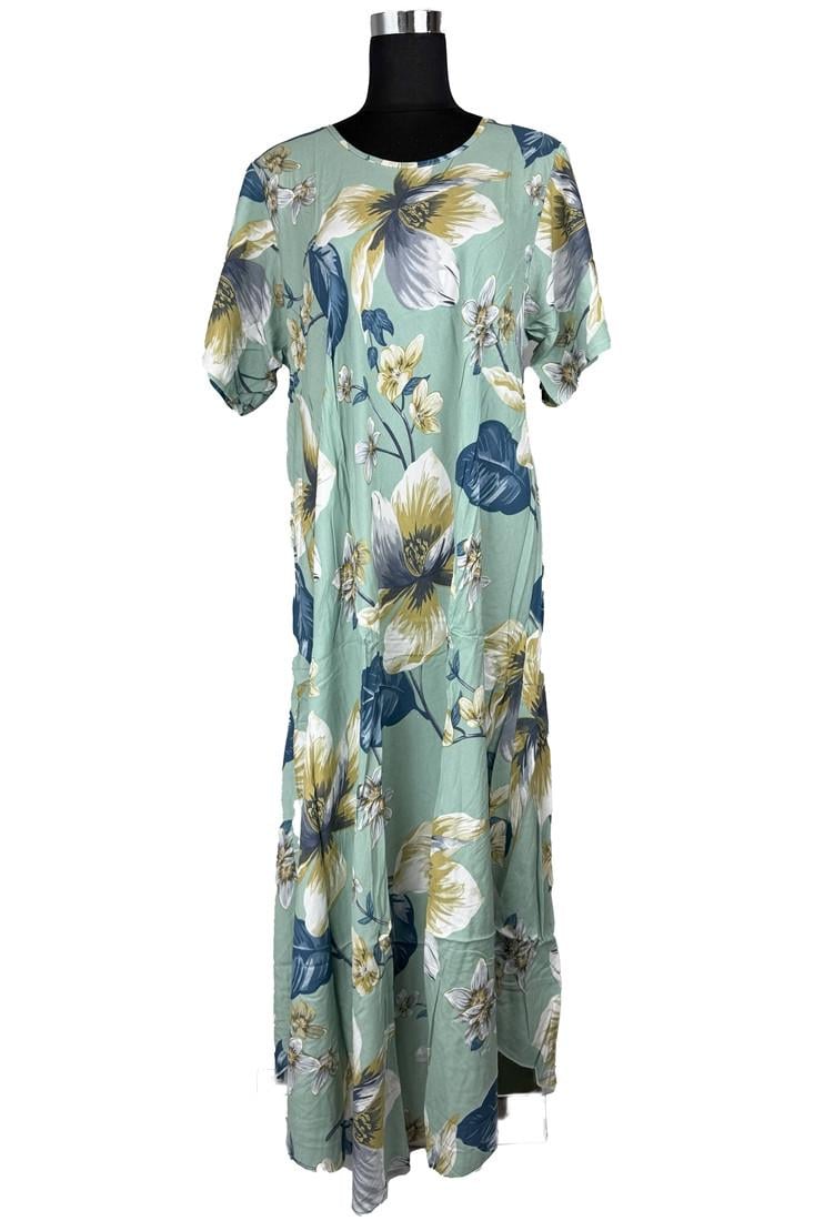 Платье женское летнее длинное 2XL Разноцветный (2613879795)