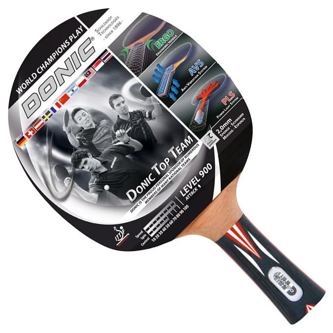 Ракетка для настольного тенниса Donic Top Teams Level 900 (7424924)