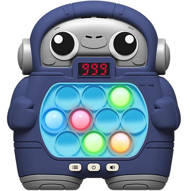 Интерактивная игрушка Quick Push Game Pop It 999 уровней Astronaut Blue (20374899)